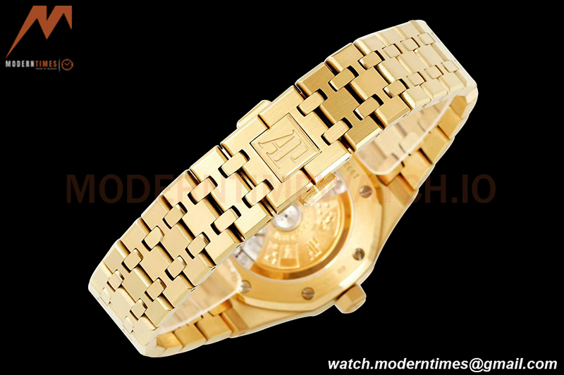 Audemars Piguet - Royal Oak 37mm 15450BA YG/YG Blue Stick IPF A3120
