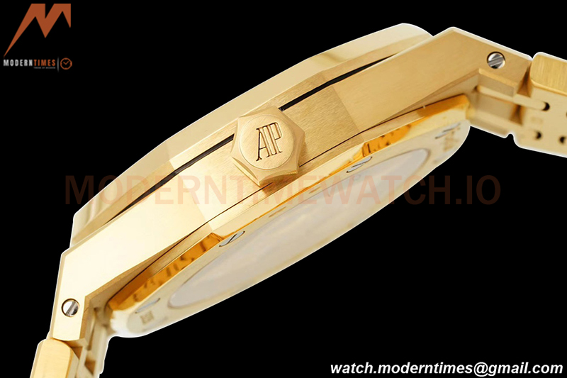 Audemars Piguet - Royal Oak 37mm 15450BA YG/YG Blue Stick IPF A3120