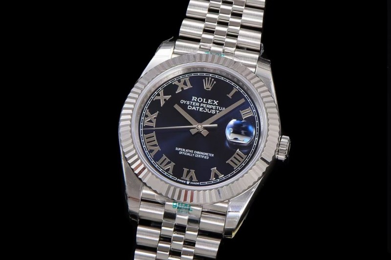 Rolex - DJ2 41mm 126334 Jub Flt 904L SS/SS Blue/Rmn ARF VR3235