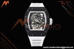 Richard Mille - RM055 Bubba Watson Black CER/RU Wht/Blk Rehaut Skeleton SZF RMUL2