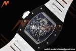 Richard Mille - RM055 Bubba Watson Black CER/RU Wht/Blk Rehaut Skeleton SZF RMUL2