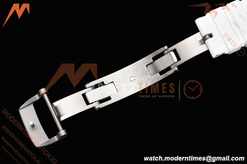 Richard Mille - RM055 Bubba Watson White CER/RU Blu/Blk Rehaut Skeleton SZF RMUL2