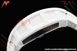 Richard Mille - RM055 Bubba Watson White CER/RU Blu/Blk Rehaut Skeleton SZF RMUL2