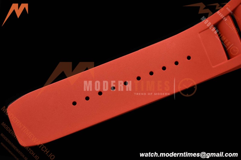 Richard Mille - RM055 Bubba Watson Black CER/Red/RU Red/Blk Rehaut Skeleton SZF RMUL2