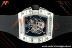Richard Mille - RM061 Yohan Blake White NTPT Black Skeleton RF Free Sprung Titanium RMUL2