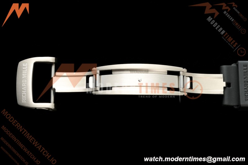 Richard Mille - RM061 Yohan Blake White NTPT Black Skeleton RF Free Sprung Titanium RMUL2