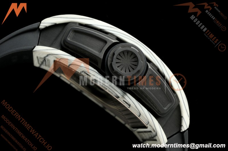 Richard Mille - RM061 Yohan Blake White NTPT Black Skeleton RF Free Sprung Titanium RMUL2