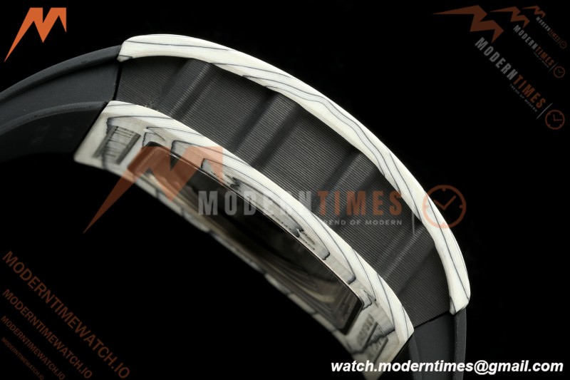Richard Mille - RM061 Yohan Blake White NTPT Black Skeleton RF Free Sprung Titanium RMUL2