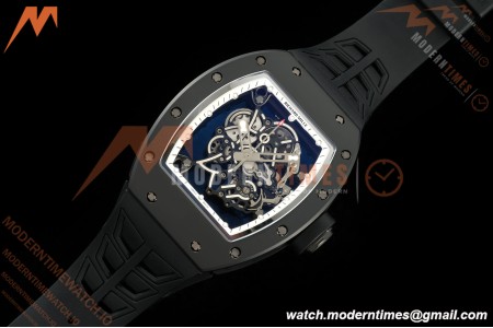 Richard Mille - RM055 Bubba Watson Black CER/RU White Rehaut Skeleton ZF V3 RMUL2