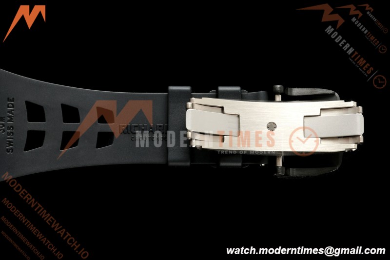 Richard Mille - RM055 Bubba Watson Black CER/RU Black/Red Rehaut Skeleton ZF V3 RMUL2