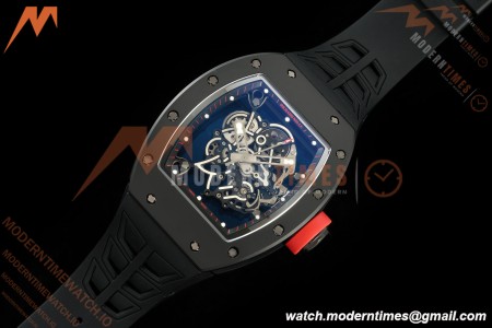 Richard Mille - RM055 Bubba Watson Black CER/RU Black/Red Rehaut Skeleton ZF V3 RMUL2