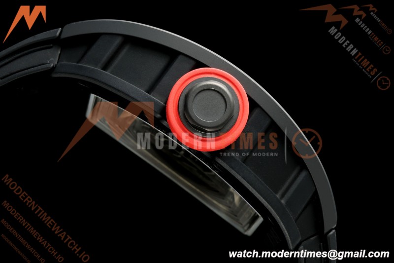 Richard Mille - RM055 Bubba Watson Black CER/RU Red Rehaut Skeleton ZF V3 RMUL2