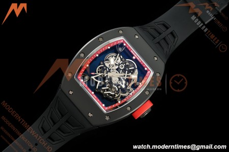 Richard Mille - RM055 Bubba Watson Black CER/RU Red Rehaut Skeleton ZF V3 RMUL2