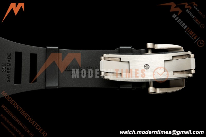 Richard Mille - RM055 Bubba Watson Asia Edition Black CER/RU Blk/Gold Rehaut Skeleton APSF RMUL2