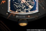 Richard Mille - RM055 Bubba Watson Asia Edition Black CER/RU Blk/Gold Rehaut Skeleton APSF RMUL2