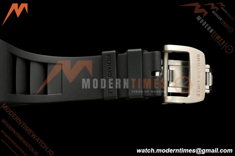 Richard Mille - RM055 Bubba Watson Asia Edition Black CER/RU Blk/Gold Rehaut Skeleton APSF RMUL2