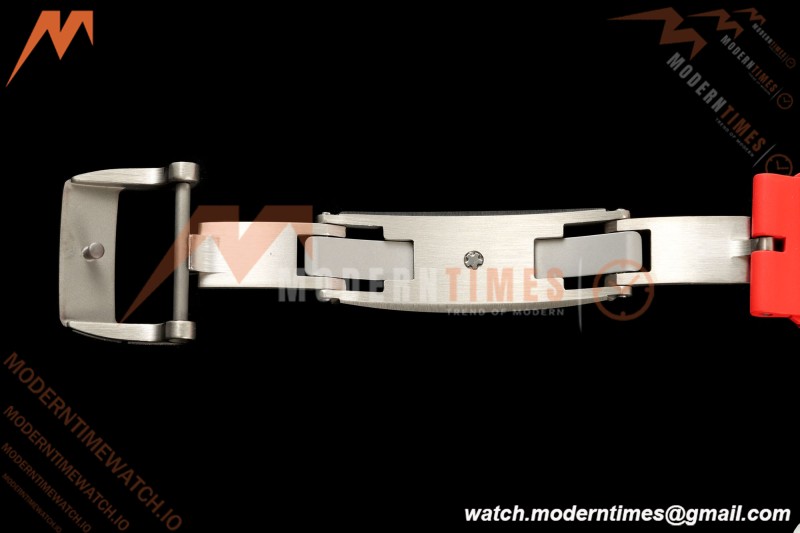 Richard Mille - RM055 Bubba Watson Asia Edition Black CER/RU Blk/Red Rehaut Skeleton APSF RMUL2