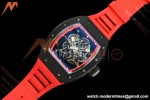 Richard Mille - RM055 Bubba Watson Asia Edition Black CER/RU Blk/Red Rehaut Skeleton APSF RMUL2
