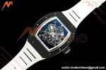 Richard Mille - RM055 Bubba Watson Asia Edition Black CER/RU Blk/Wht Rehaut Skeleton APSF RMUL2