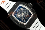 Richard Mille - RM055 Bubba Watson Asia Edition Black CER/RU Blk/Wht Rehaut Skeleton APSF RMUL2