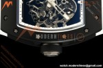 Richard Mille - RM055 Bubba Watson Asia Edition Black CER/RU Blk/Wht Rehaut Skeleton APSF RMUL2