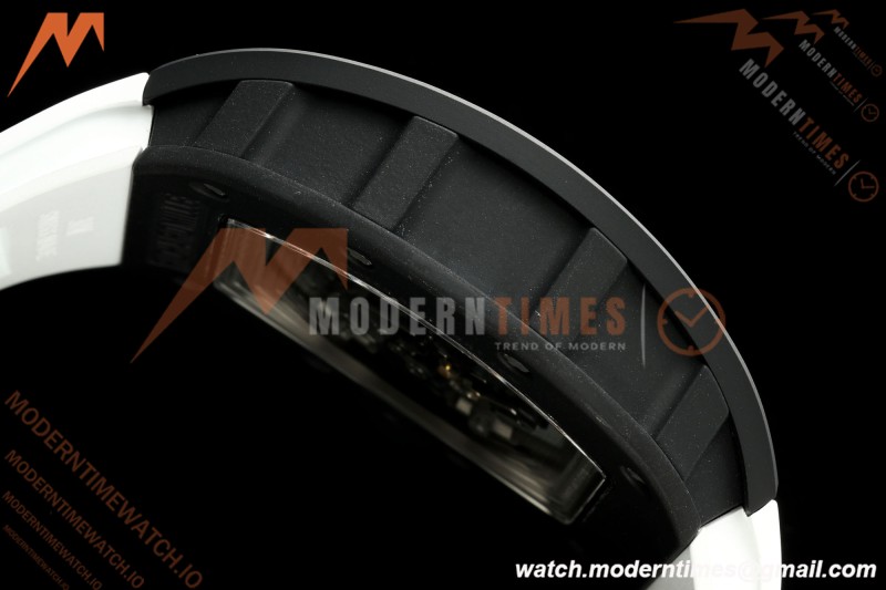 Richard Mille - RM055 Bubba Watson Asia Edition Black CER/RU Blk/Wht Rehaut Skeleton APSF RMUL2