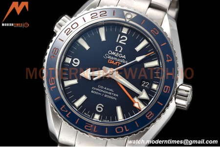 Omega - Seamaster Planet Ocean 600m 43.5mm GMT SS/SS Blue VSF A8605