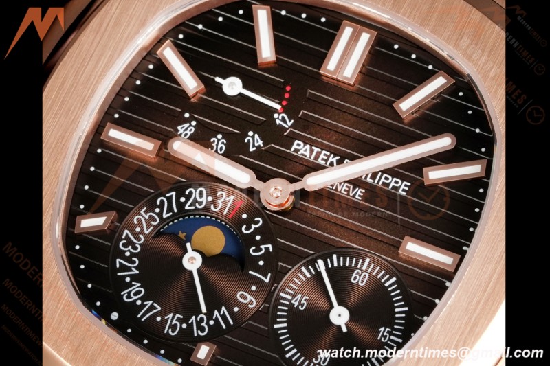 Patek Philippe - Nautilus 5712/1R 40mm RG/RG Brn/Stk 3KF A240