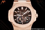 Patek Philippe - Nautilus 5712/1R 40mm RG/RG Brn/Stk 3KF A240