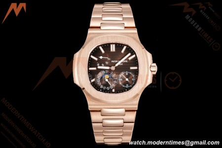 Patek Philippe - Nautilus 5712/1R 40mm RG/RG Brn/Stk 3KF A240