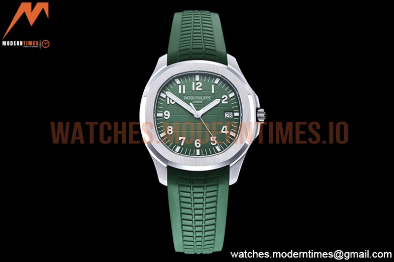 Patek Philippe - Aquanaut Ref.5168 SS/RU Green/Num 3KF V3 Asia 330