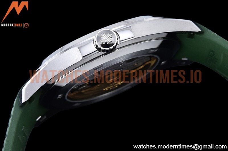 Patek Philippe - Aquanaut Ref.5168 SS/RU Green/Num 3KF V3 Asia 330
