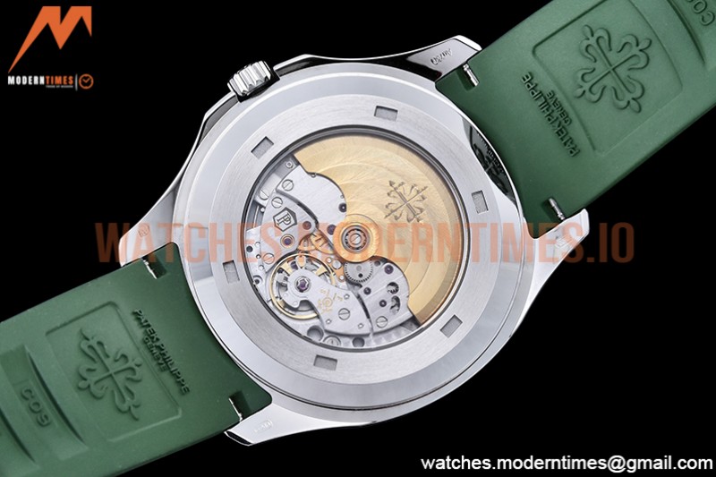 Patek Philippe - Aquanaut Ref.5168 SS/RU Green/Num 3KF V3 Asia 330