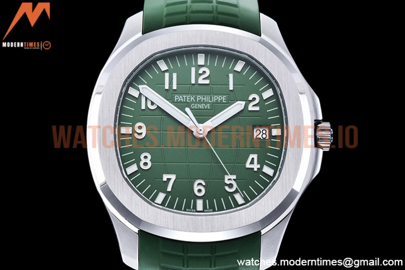 Patek Philippe - Aquanaut Ref.5168 SS/RU Green/Num 3KF V3 Asia 330