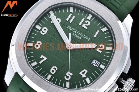 Patek Philippe - Aquanaut Ref.5168 SS/RU Green/Num 3KF V3 Asia 330