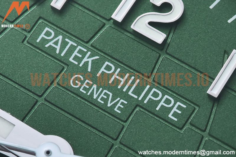 Patek Philippe - Aquanaut Ref.5168 SS/RU Green/Num 3KF V3 Asia 330