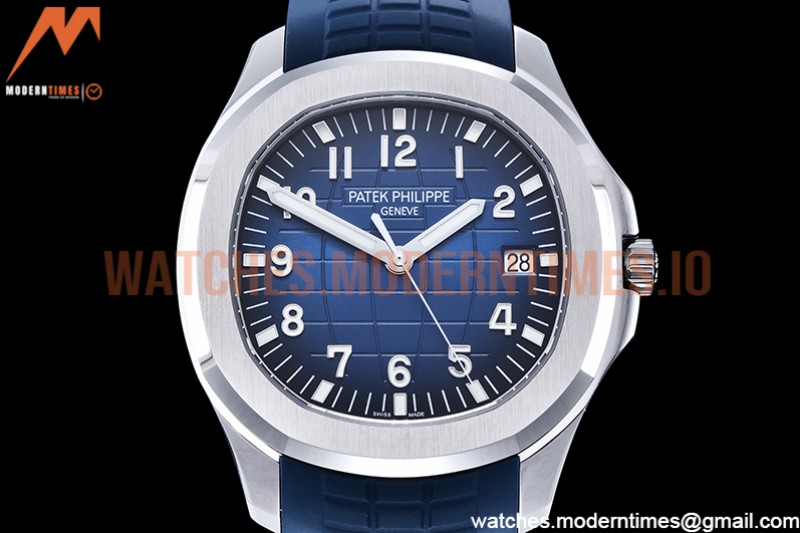 Patek Philippe - Aquanaut Ref.5168 SS/RU Blue/Num 3KF V3 Asia 330