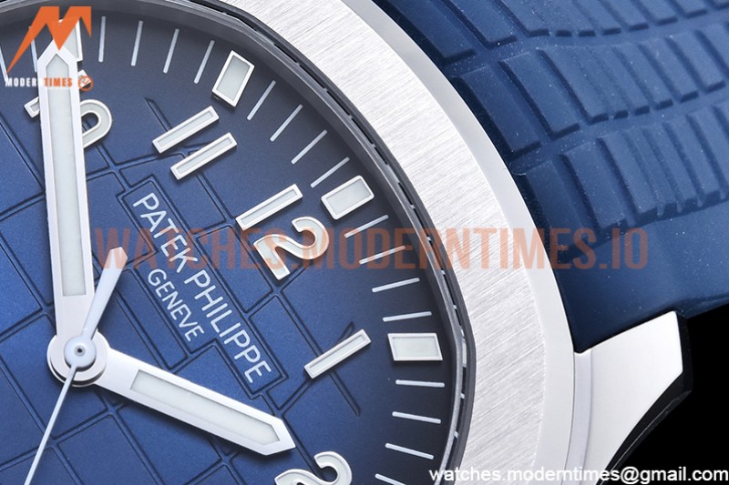 Patek Philippe - Aquanaut Ref.5168 SS/RU Blue/Num 3KF V3 Asia 330