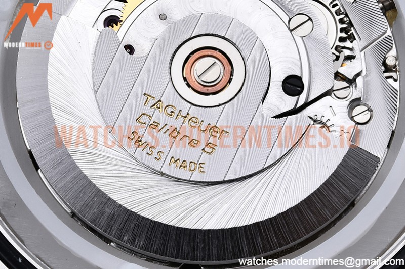 Tag Heuer - Aquaracer Caliber 5 41mm SS/NY Black V6F A2824