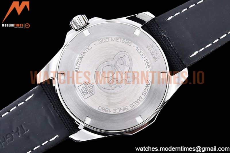 Tag Heuer - Aquaracer Caliber 5 41mm SS/NY White V6F A2824