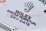 Rolex - DayDate 40mm Flt Dia SS/SS White/Rm GSF A2836 Mod