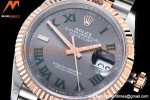 Rolex - DJ 36mm Jub Flt 904L RG/SS Grey/Rm VSF VS3235