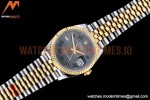 Rolex - DJ 36mm Jub Flt 904L YG/SS Grey/Rm VSF VS3235