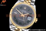 Rolex - DJ 36mm Jub Flt 904L YG/SS Grey/Rm VSF VS3235