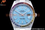 Rolex - DJ2 41mm Oys MC-Dia 904L SS/SS T-Blue/Stk JVS VR3235