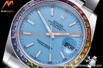 Rolex - DJ2 41mm Oys MC-Dia 904L SS/SS T-Blue/Stk JVS VR3235