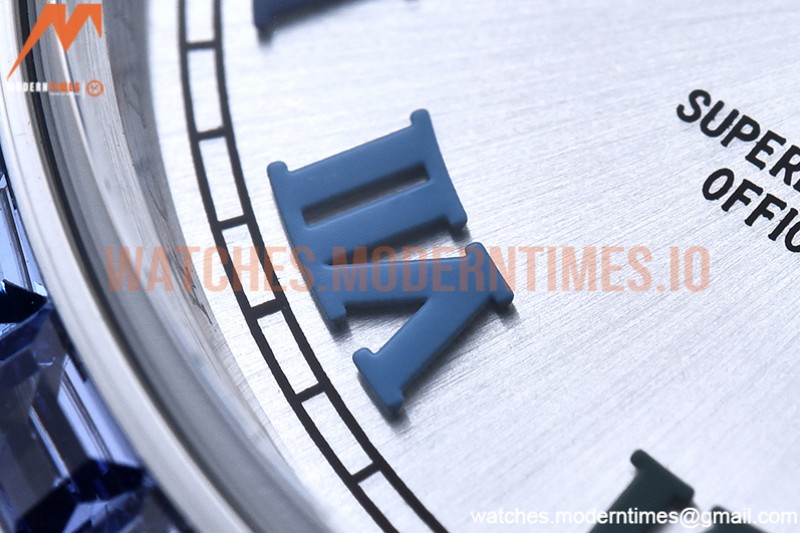 Rolex - DJ2 41mm Oys MC-Dia 904L SS/SS Silv/Rm JVS VR3235