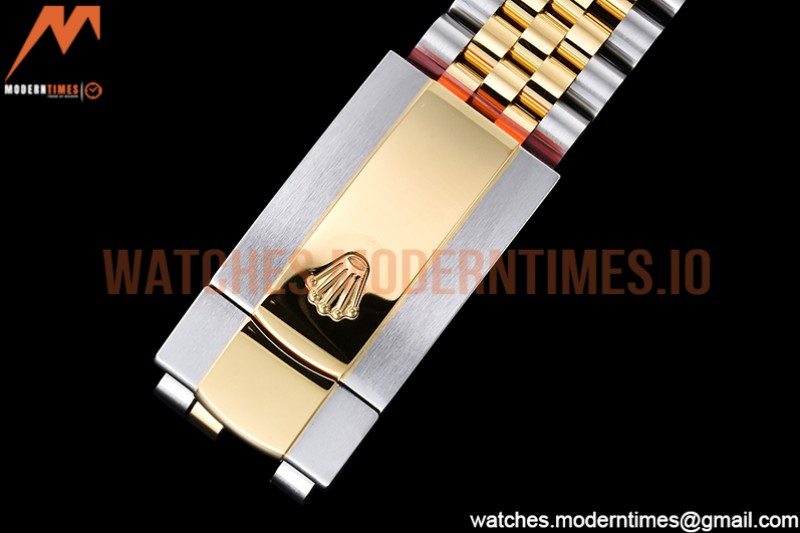 Rolex - DJ 36mm Jub Flt 904L YG/SS P-Gold/Dia VSF VS3235