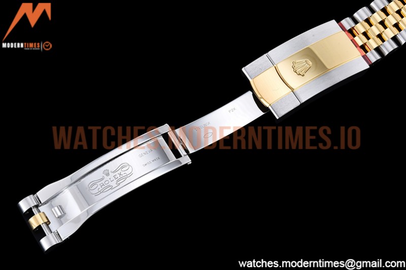 Rolex - DJ 36mm Jub Flt 904L YG/SS P-Gold/Dia VSF VS3235