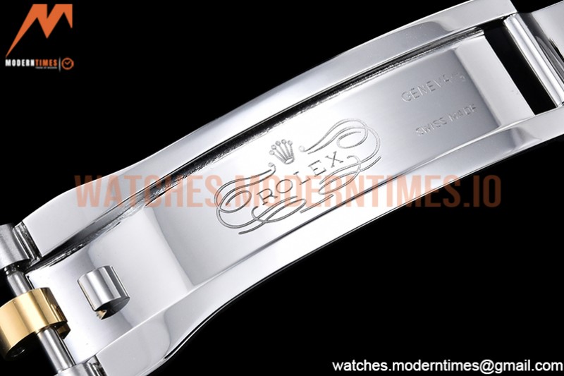 Rolex - DJ 36mm Jub Flt 904L YG/SS P-Gold/Stk VSF VS3235